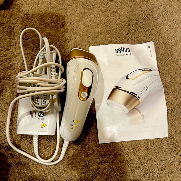 Bath & Body Braun Silkexpert Pro 5 Laser Hair Removal At Home Tool